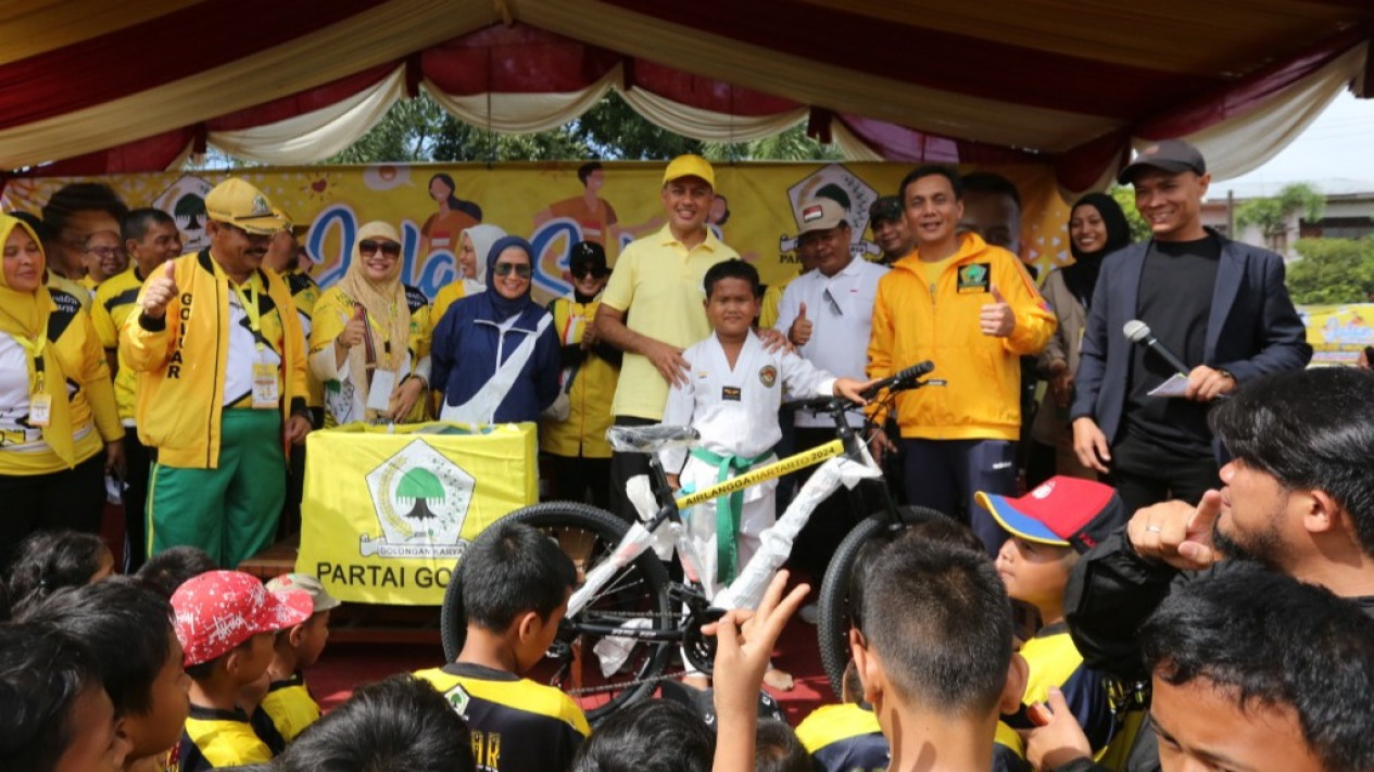 80 Ribu Warga Sumut Akan Ramaikan Jalan Sehat HUT Ke-58 Golkar
            - galeri foto