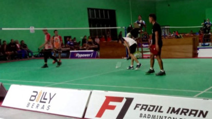 Wujud Apresiasi, Sragen Gelar Turnamen Bulutangkis Khusus Petani