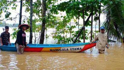 Hujan Seharian, Banjir dan Longsor Landa Sejumlah Wilayah di Banyumas