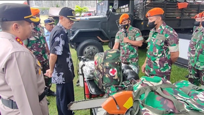 Memasuki Musim Hujan, Bupati Magetan Siagakan Tim Sar Gabungan dan Peralatan Rescue