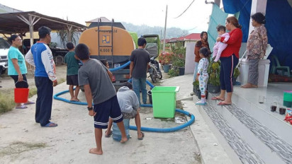 Pascagempa Tapanuli Utara, Ribuan Pelanggan PDAM Masih Kesulitan Air Bersih