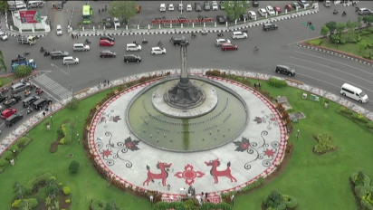 Peringatan Pertempuran Lima Hari, Tugu Muda Semarang Ditutup Lalin Dialihkan