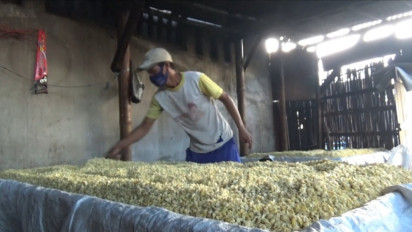 Harga Kedelai Mahal, Pengrajin Tradisional di Probolinggo Perkecil Ukuran Tempe