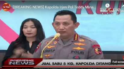 Tiga Perwira Polri Ikut Terjerat Kasus Narkoba Bareng Irjen Teddy Minahasa 