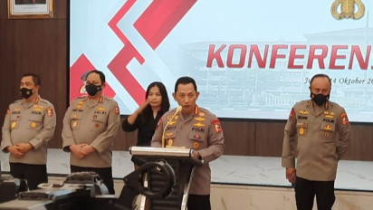 Kapolri Beberkan Kronologi Penangkapan Irjen Teddy Minahasa