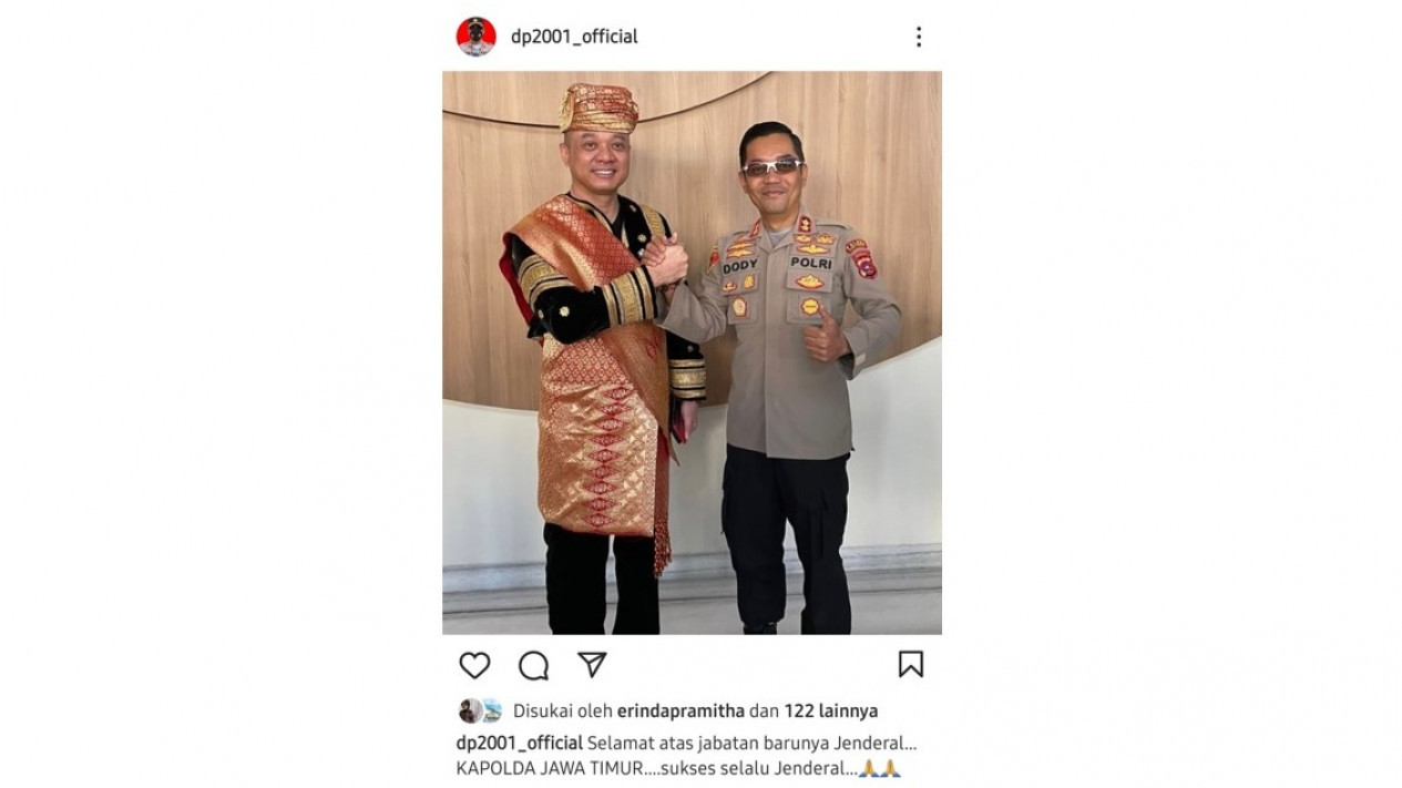 AKBP Dody Prawira Negara Terakhir Aktif 3 Hari yang Lalu dan Memposting Ini
            - galeri foto