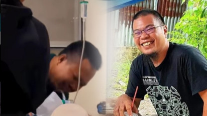 Tangis Orang-orang Dekat Steven Indra Wibowo Pecah, Beredar Video Koh Steven Disalatkan di Rumah Sakit di Surabaya, 'Banjir' Air Mata