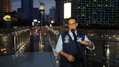 Jelang Lengser, Anies Baswedan Resmikan Halte Bundaran HI, Padahal Belum Rampung 100 Persen