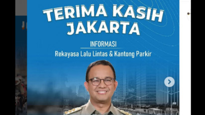 Ada Perpisahan Anies Baswedan, Arus Lalin di Kawasan Monas Dialihkan