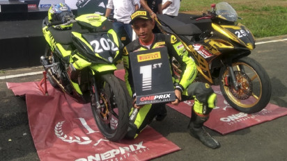 Dimas Juliatmoko Makin Dekat dengan Gelar Juara Nasional Oneprix 2022