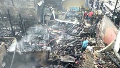 Permukiman Padat Penduduk di Kampung Dayeuh Handap Garut Terbakar, Ini Penyebabnya