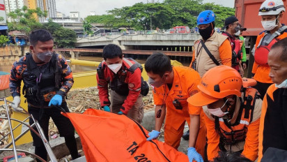 Terseret Arus Sungai 80 kilometer, Jenazah Mahasiswi IPB Ditemukan di Tambora Jakarta Barat