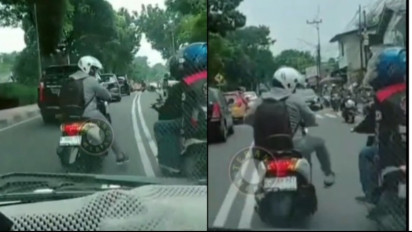 Viral Seorang Pria Mengaku Anggota Halangi Ambulans hingga Tendang Relawan, Menuai Sorotan Netizen