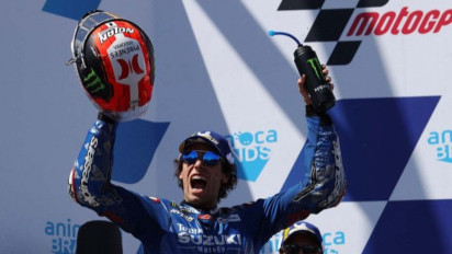 Alex Rins Juara di Australia, Kado Perpisahan Suzuki dari MotoGP