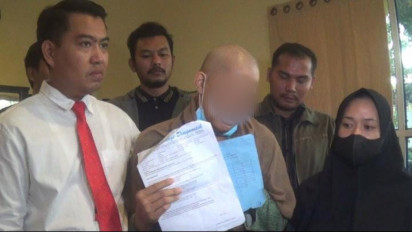 Idap Kanker, Istri Oknum Polisi Rampok yang Viral di Medan Mohon keringanan Hukuman Suami pada Kapolri dan Presiden