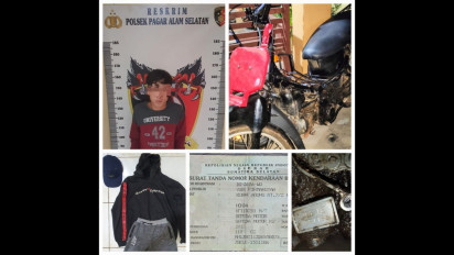 Curanmor, Warga Empat Lawang Ditangkap Polsek Pagaralam Selatan