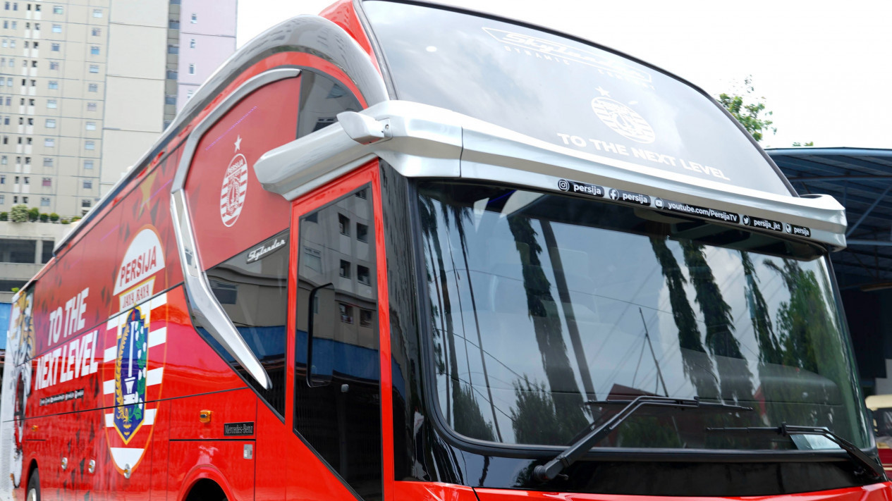 Persija Jakarta Punya Bus Baru yang Canggih Seperti Milik Real Madrid dan Manchester United
            - galeri foto