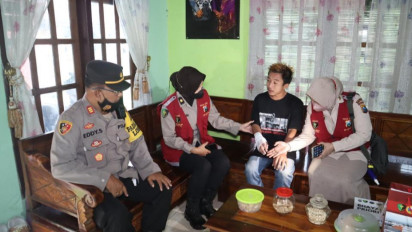 Biddokes Polda Jatim Gelar Self Healing Trauma untuk Korban Kanjuruhan di Blitar Jawa Timur