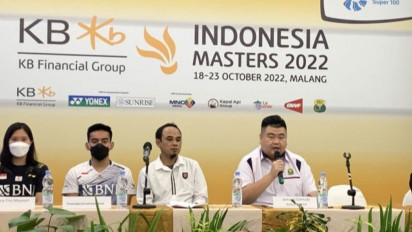 Turnamen Bulu Tangkis Indonesia Masters 2022 Super 100 di Malang akan Diikuti Ratusan Atlet yang Berasal dari 12 Negara,