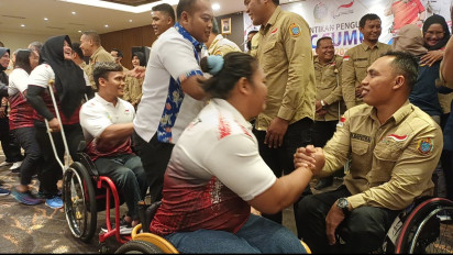 Ketua NPC Indonesia, Senny Marbun : Optimis, Sumut Juara Umum Peparnas 2024
