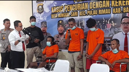 Suami Istri Dirampok Lalu Dibunuh, Empat Pelaku Diringkus