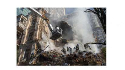 Drone “Kamikaze” Meneror Ibu Kota Ukraina, 4 Orang Tewas