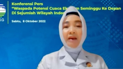 BMKG Minta Semua Pihak Tetap Waspada Potensi Bencana Hidrometeorologi Meski Gangguan Iklim di Samudera Pasifik pada Fase Netral