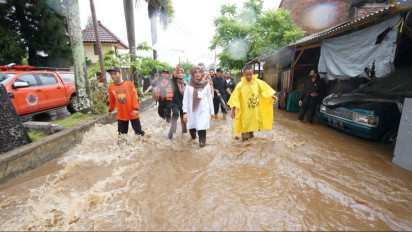 Banjir Kepung Kota Banyuwangi, 472 KK Butuh Pasokan Makanan dan Minuman
