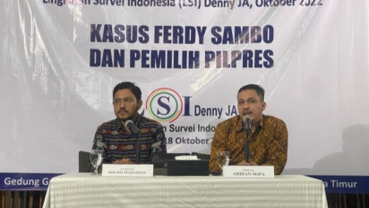 LSI Denny JA: Kasus Sambo Paling Dramatis Sepanjang Tahun 2022