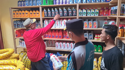 Dua Gudang Dugaan Oli Palsu Disidak, Satu Diantara Gudang Telah Kosong