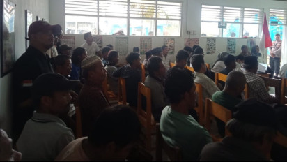 Tolak Desa Mereka Dibelah, Ribuan Warga Tambi Siap Hadang Proyek Jalan Arteri