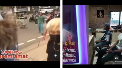 Viral! Minta Uang ke Turis Asing Asal Jepang di Jalan Mangga Besar, Dua Orang Warga Diamankan Polisi