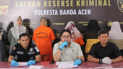 Polresta Banda Aceh Bongkar Bisnis Prostitusi Online