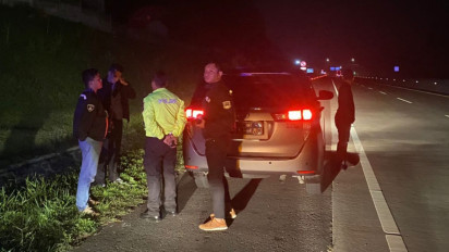 Polres Semarang Gelar Patroli di Tol Semarang - Solo, Cegah Teror Pelemparan Batu