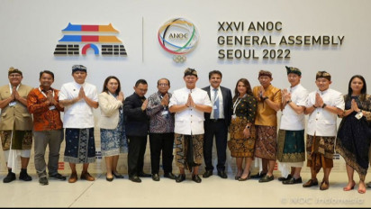 Indonesia Banjir Apresiasi dalam Sidang Umum Tahunan Association National Olympic Committee General Assembly XVI di Seoul