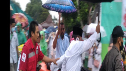 Ikut Acara Panglima Santri Indonesia Muhaimin Iskandar di Kebumen, Seorang Kyai Meninggal Kena Serangan Jantung
