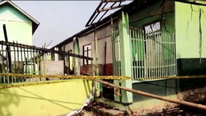 Bangunan Pondok Pesantren Madinatul Ilmi Pringsewu Lampung Terbakar, Polisi Selidiki Penyebabnya