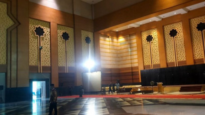 Usai Kubah Terbakar, Salat Jumat di Jakarta Islamic Center Dipindah ke Aula Pertemuan