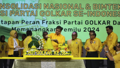 Airlangga Hartarto Berharap Partai Golkar Capai Suara 20 Persen di Bursa Pemilu 2024
