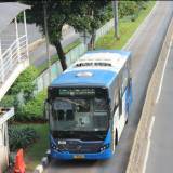 Pramono Targetkan Transjakarta Punya 10.000 Bus Elektrik pada 2029