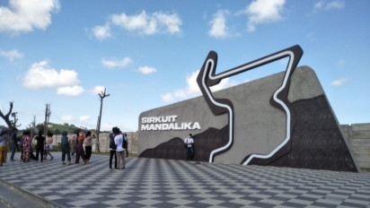 Direktur Utama Mandalika Grand Prix Association (MGPA) Priandhi Satria Pembenahan Lintasan Rampung Pekan Depan