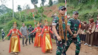 Wakasad TNI Tinjau Pelaksanaan TMMD ke-115 di Bogor