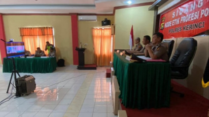 Terlibat Narkoba, Tiga Oknum Anggota Polres Kerinci Direkomendasikan PTDH