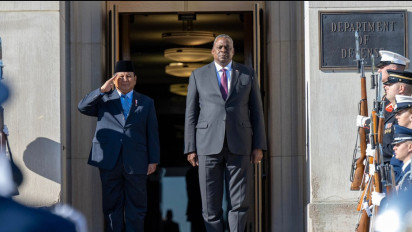 Menhan RI Prabowo Subianto Temui Menhan Amerika Serikat Lloyd J Austin III Ungkapkan Kerjasama Kawasan Indo-Pasifik
