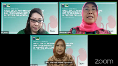 Dinkes DKI Jakarta Telah Melakukan Penelitian Terkait Obat Sirop Penyebab Gagal Ginjal Akut pada Anak