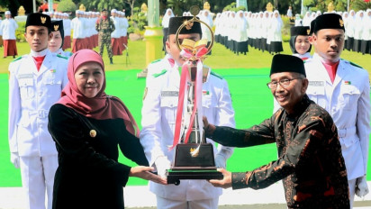 Berhasil Sabet Juara Umum MTQ Nasional Ke-29, Gubernur Khofifah Beri Bonus Seluruh Anggota Kafilah Jatim