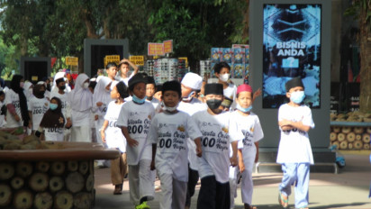 Liburan Seru Bakrie Amanah, Wisata Ceria Anak Negeri Bersama Yatim & Dhuafa di Jungleland