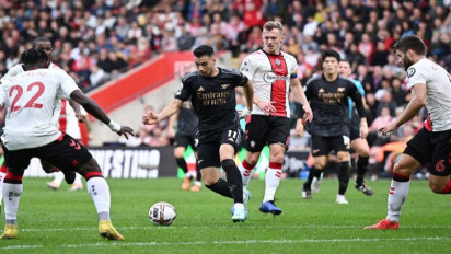 Arsenal Hanya Mampu Bermain Imbang dengan Skor 1-1 Saat Bertamu ke Kandang Southampton di St Mary's Stadium