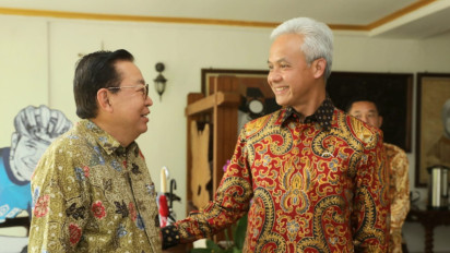 Ganjar dan Dubes Indonesia untuk Korsel Sepakat Kembangkan UMKM Jateng di Negeri Ginseng