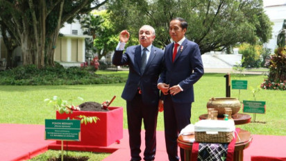 Presiden Jokowi Terima Kunjungan Kenegaraan PM Palestina Mohammad IM Shtayyeh